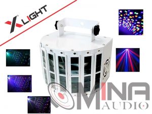 Đèn led 16 bướm XLight XL-led16b cho karaoke