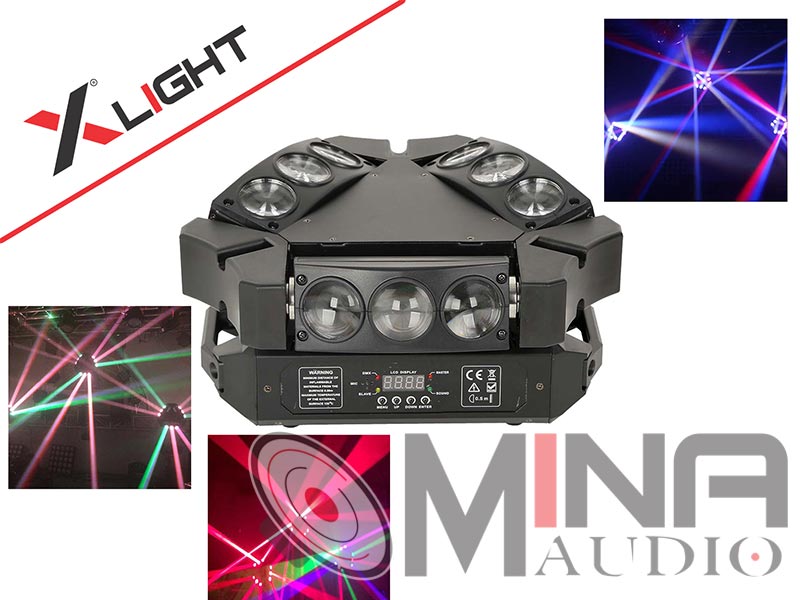 Đèn led karaoke Moving Head 9 XLight XL-MH9SP
