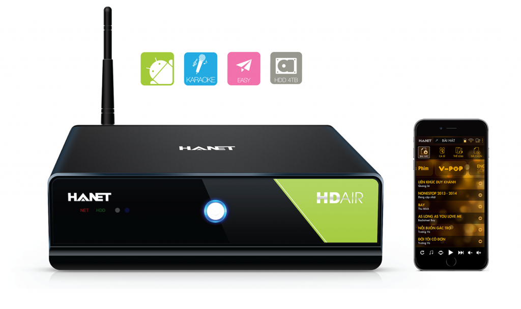 Đầu karaoke HANET HD AIR