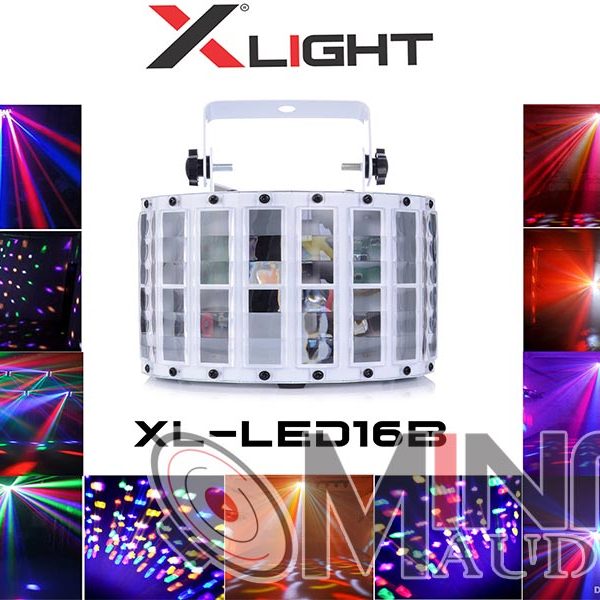 Đèn led 16 bướm XLight XL-led16b cho karaoke