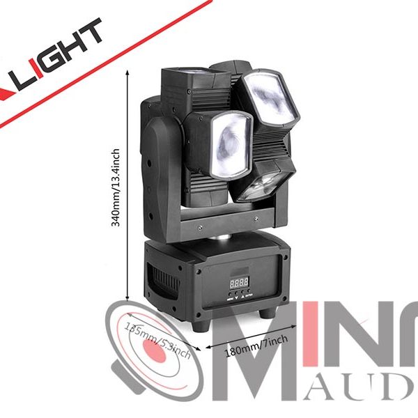 Đèn Led mini Moving Beam 8 Dual XLight XL-MB8D